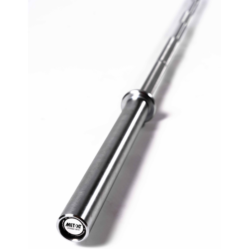 MET-XT POWERLIFTING BAR Silver1