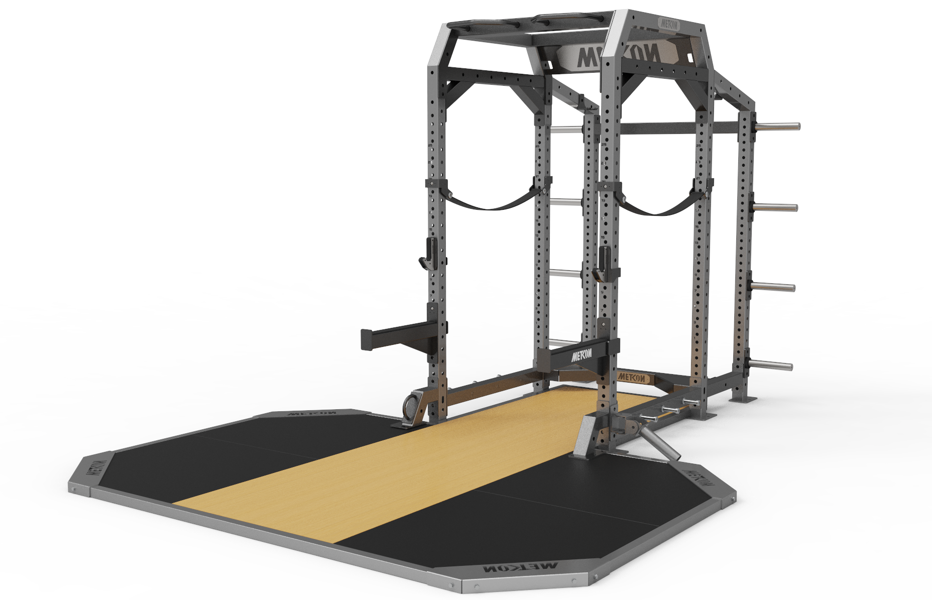 HEAVY SERIES POWER RACK 2.0 FULL W PLATFORM METCON FAMILY